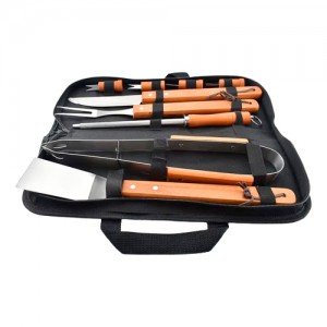 Hot Selling 9 PCS Bag Packing BBQ Kit