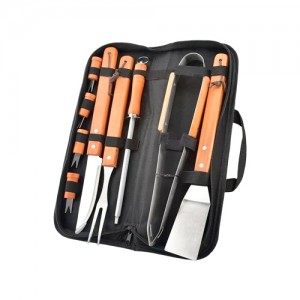 Hot Selling 9 PCS Bag Packing BBQ Kit