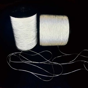 CSR-Y004 Double side reflective fabric yarn for knitting