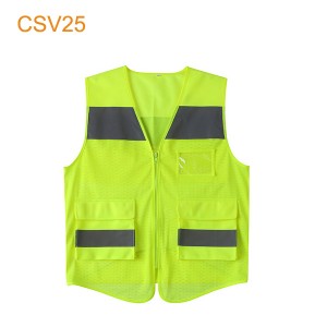 Good Quality Cheap Price CSV25 Reflective Safety Vest