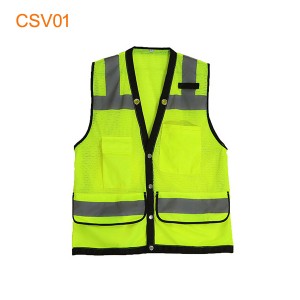 Good Quality Cheap Price CSV01 Reflective Safety Vest